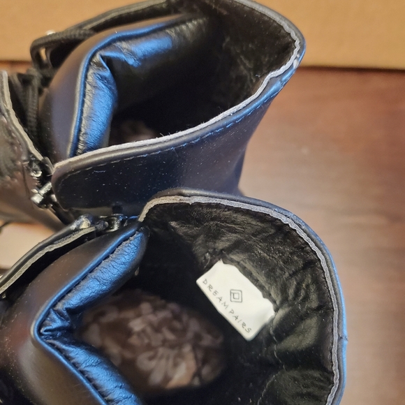 Dream Pairs Lace Up Black Combat Boots - Picture 5 of 9